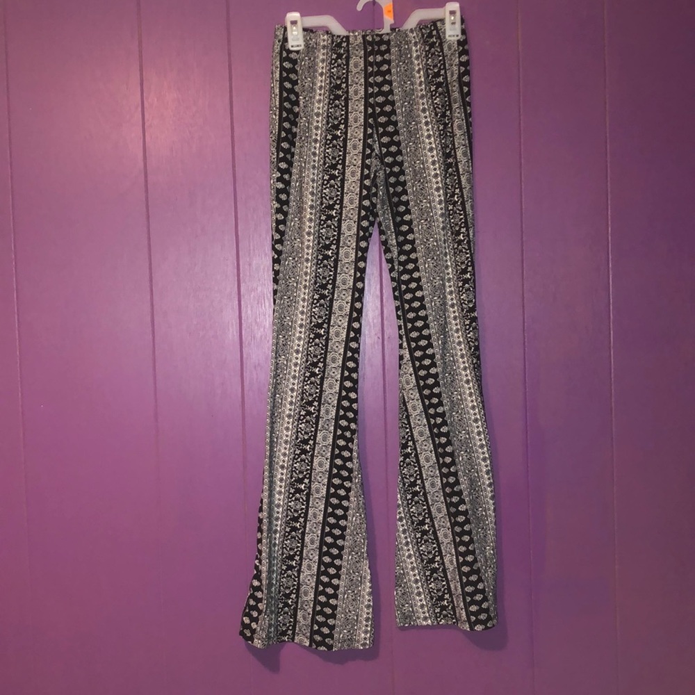 Boho comfy, stretchy flare pants